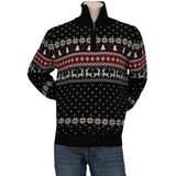 Morethansocks - Foute kersttrui heren - Skipper trui - Grijs - kerstrui heren - kersttruien - kerst trui - kerstcadeau