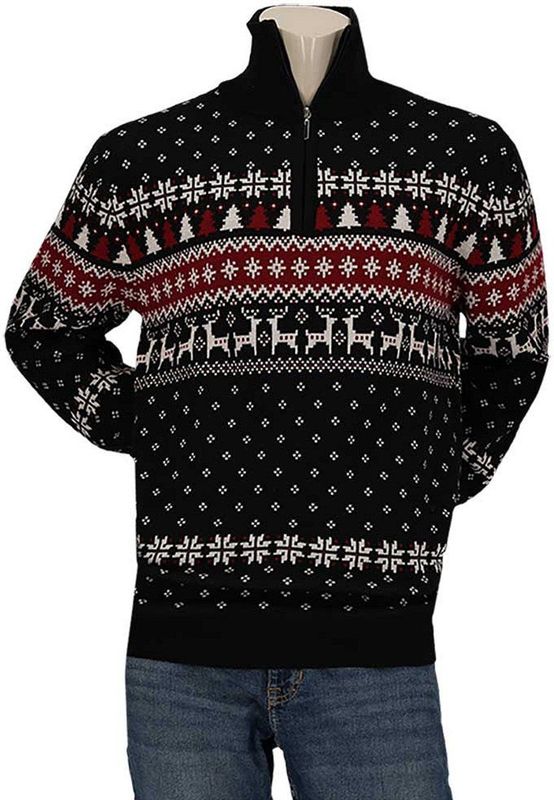 Morethansocks - Foute kersttrui heren - Skipper trui - Grijs - kerstrui heren - kersttruien - kerst trui - kerstcadeau