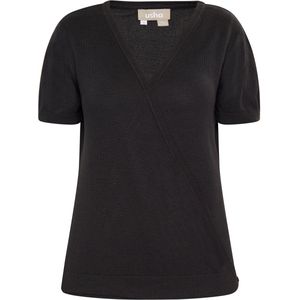 usha - Gebreide Trui - V-Ausschnitt - Katoenmix