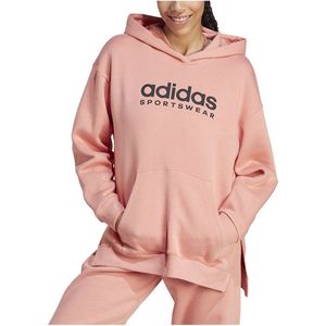 Adidas Sportswear All Szn Fleece Graphic Capuchon Roze M Vrouw