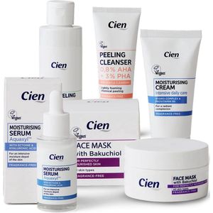 Cien Pure Glow gezichtsverzorgingslijn compleet 5 stuks
