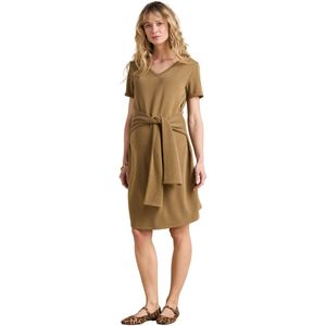 Envie de fraise Korte zwangerschapsjurk met bandeau die aan de voorkant wordt geknoopt ENVIE DE FRAISE