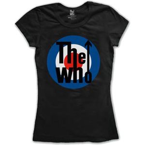 The Who - Target Classic Dames T-shirt - M - Zwart