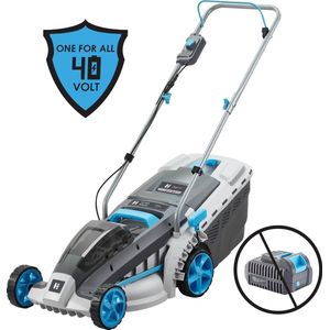 H-Ster accu grasmaaier Ruud 40V - snijbreedte 370mm - snijhoogte 25-75mm - excl. accu en lader