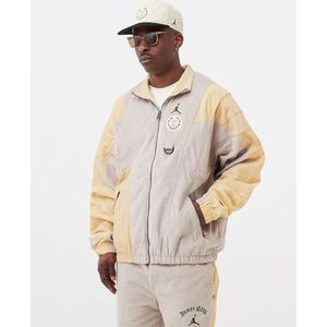 Nike Jordan x Russel Westbrook x Honor the Gift Jacket - Bruin/Geel - Maat L