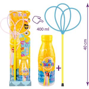Tuban speelgoed - Zeepbellen Pro Multi Butterfly set met vloeistof 400 ml.