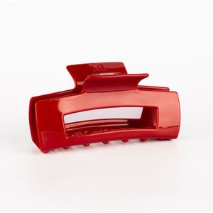 MOONIE'S® Madison haarklem in Dangerous Red - Rood - 10.5 cm - Acetaat
