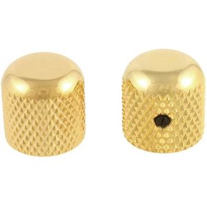 Allparts MK0110002 Gouden Dome Knoppen voor Gitaar - 2 Stuks