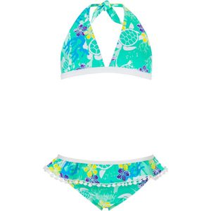 Snapper Rock UV bikini Kinderen Zeeschildpad - Groen - Maat 98-104