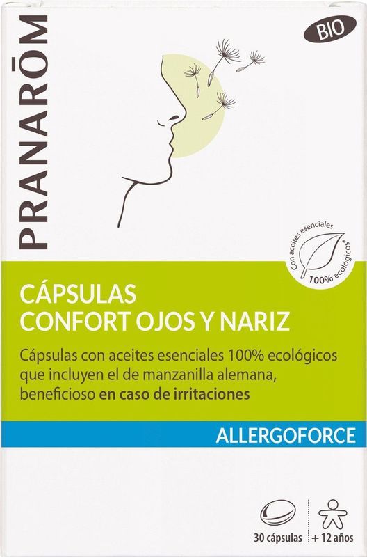 Oogdruppels - Oog- en Neuscomfortcapsules - 100% Natuurlijke Essentiële Oliën