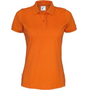 Cottover POLO PIQUE LADY - GOTS GECERTIFICEERD 141005 - Oranje - XS