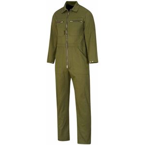 STØRVIK Nigel Rally Overall Dames & Heren - 100% Katoen - Maat 54 - Olijfgroen