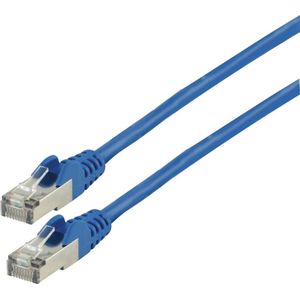 FTP CAT 5e netwerk kabel 10,0 m blauw