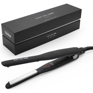 Mini stijltang voor dames en heren met titanium platen en snelle verwarming