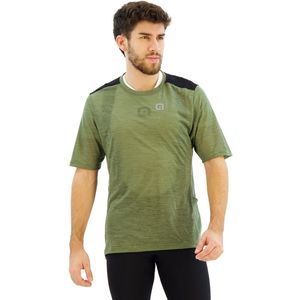 Ale Sonora Korte Mouw Wielertrui Groen M Man