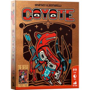 999 Games Coyote - Spannend blufkaartspel voor 3-6 spelers vanaf 10 jaar