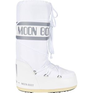 Moon Boot Nylon Laarzen, wit Schoenmaat EU 35-38
