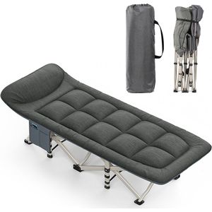 Eenpersoonsbedden - Plooibed / Vouwbed - Draagbaar Opklapbed - Sarah - - 68x190cm - Draagvermogen 200KG