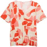 Tom Tailor Plus size - Gerimpeld T-shirt met patroon