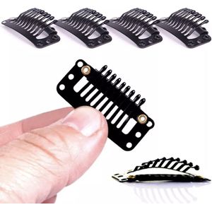 Hiden | Haar Extensions Clips - Hair Extensions Clip in - Haar clips - Pruik Clips | 10 stuks