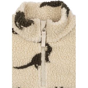 Konges Sløjd Fleece Trui - Jody Teddy - Dino Silhouet - Konges Sløjd - 74 - Fleece Jas