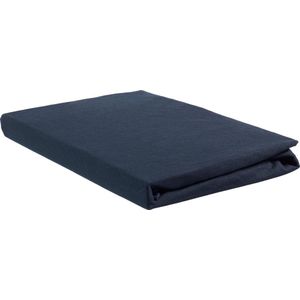 Beddinghouse Jersey - Split-topper Hoeslaken - Lits-jumeaux - 160x200/220 cm  - Blauw