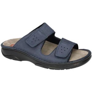 Berkemann -Heren - blauw donker - pantoffels & slippers - maat 40