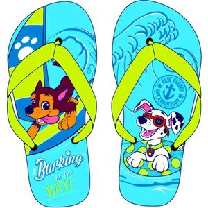 Slippers Paw Patrol Chase en Marshall Lichtblauw Maat 24/25