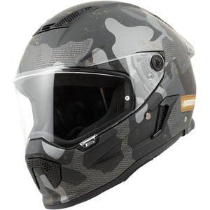 Bogotto - Rapto Camo - Integraalhelm - Zwart Grijs