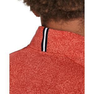 Under Armour Playoff Printed 1/4 Zip-Coho/Red Solstice