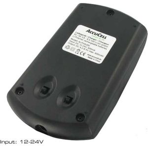 AccuCell-lader en batterij geschikt voor Panasonic CGA-S008