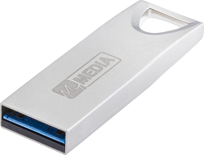 MyMedia - My Alu - USB-stick - Zilver - 128GB - USB 3.2 - Type-A