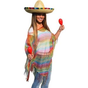 Poncho - Regenboog - Festival - Hippie - Ibiza - Pride