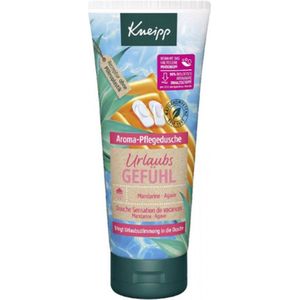 Kneipp Douchegel Urlaubsgefühl - Zomerse Douchegel Vakantiegevoel | 1x 200ml - Mandarijn en Agave | Met een Romige Formule