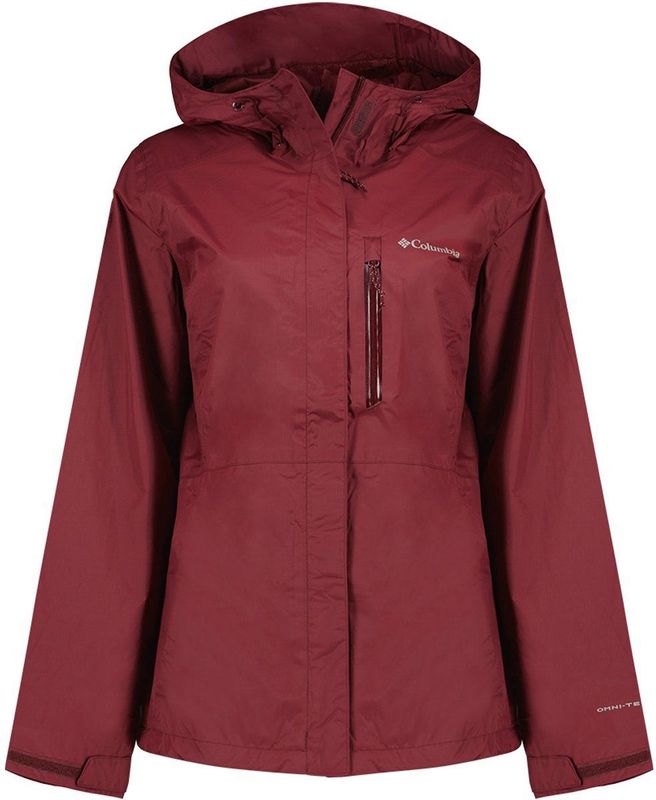 Columbia - Pouring Adventure™ III - Jas - Rood - Waterdicht - Met Capuchon