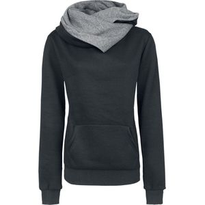 Forplay Pentagram Dames Trui met capuchon - zwart - S