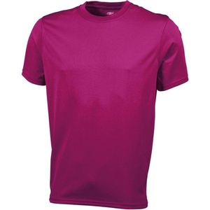 James and Nicholson - Heren Active T-Shirt (Roze)