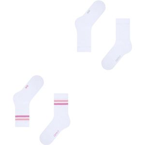 Esprit Tennis Sokken Stripe Dames 2-PACK 17421 2060 woolwhite 39-42