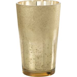 J-Line Geurkaars Deluxe - glas - gold - extra large
