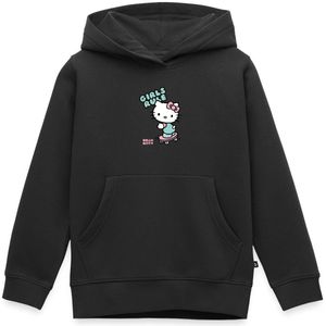 Hello Kitty Op Een Skateboard Met Girls Rules Premium Hoodie Kinderen