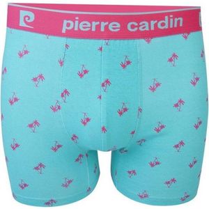 Pierre Cardin Heren Trunk | Boxershort Groen/Roze, Maat XL