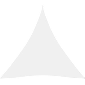 vidaXL-Zonnescherm-driehoekig-3x3x3-m-oxford-stof-wit