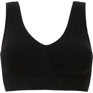 Magic BH zonder sluiting - Comfort bra met vulling - XXL - Zwart