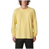 Globe Summit T-shirt Met Lange Mouwen Geel L Man