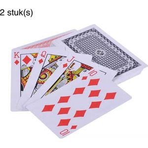 Speelkaarten - 2 Stuk(s) - 56 Kaarten - Volwassen - Pokerkaarten - Kaarten - Kaartspel - schoencadeautjes sinterklaas