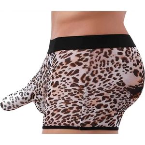 Panter boxershort met penis functie - Olifant slurf - Kuisheid - BDSM - Luipaard string - Erotisch mannen ondergoed - SM