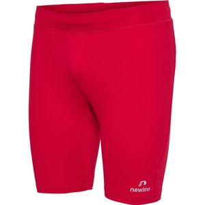 Newline - Sportbroek - Grijs/Rood - Effen - Kort/Mini - Skinny