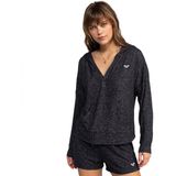 Roxy - Saturdaze Cosy - T-shirt - Grijs - Met Lange Mouwen - Dames