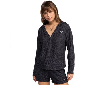Roxy - Saturdaze Cosy - T-shirt - Grijs - Met Lange Mouwen - Dames