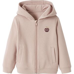 Sportieve Meisjessweater - Roze - Met Rits en Capuchon